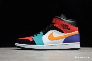 BRED JORDAN AIR MID MULTI-COLOR 1 554724-125 1007